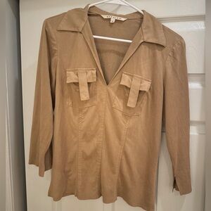 Vintage suede top